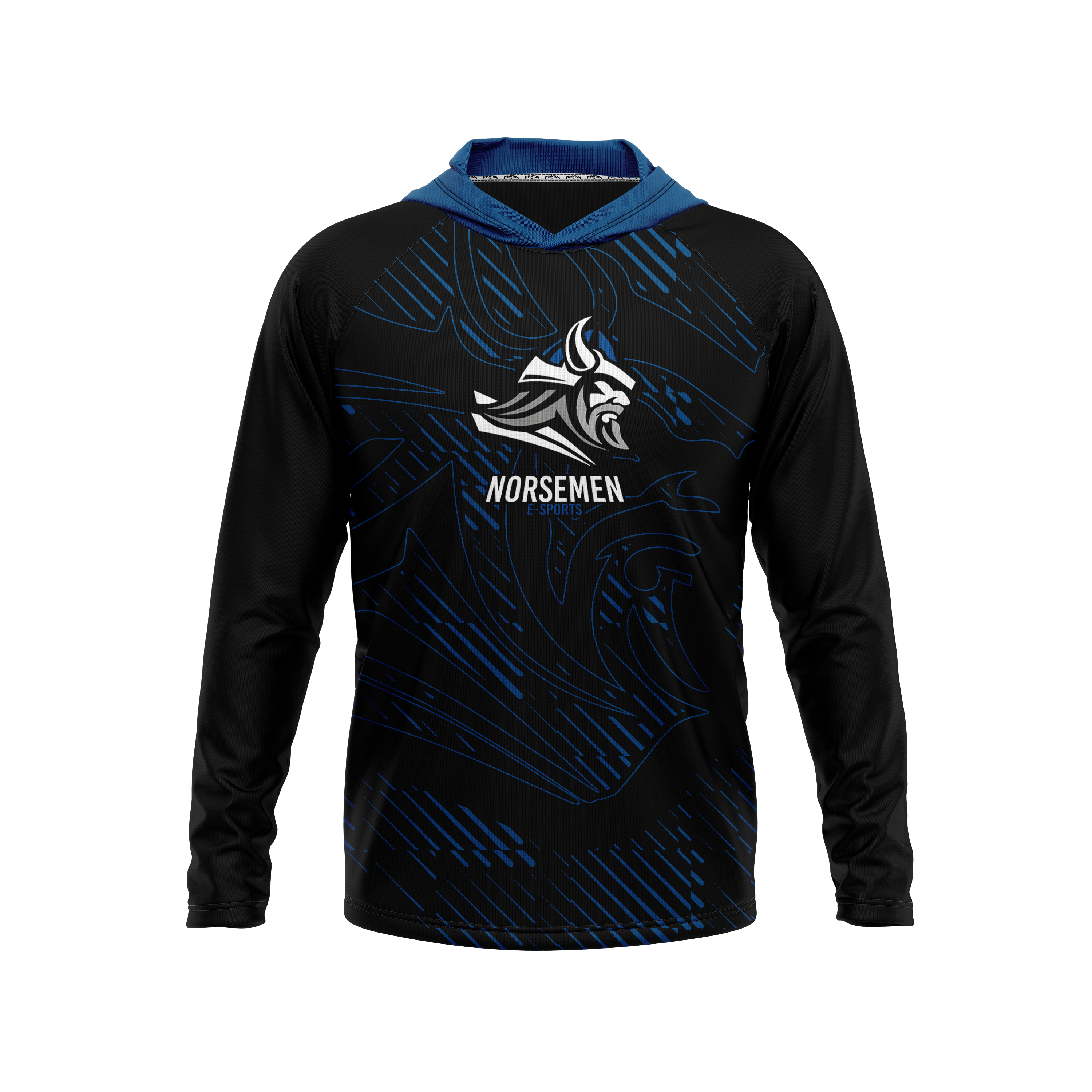 Northern Valley Regional HS | Phantom Series | Raglan Long Sleeve Hooded T-Shirt