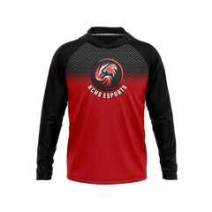 Knox co r 1 | Phantom Series | Raglan Long Sleeve Hooded T-Shirt