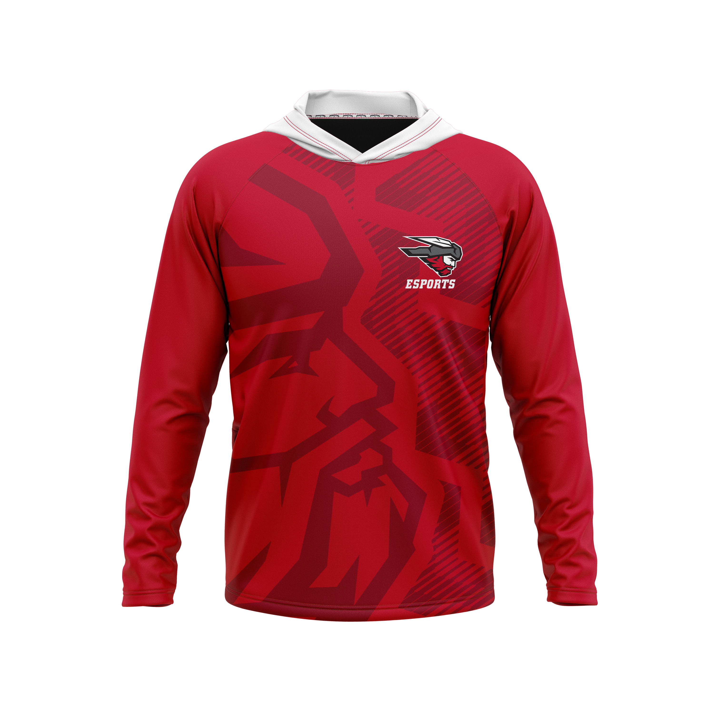 Western Colorado University | Phantom Series | Raglan Long Sleeve Hooded T-Shirt