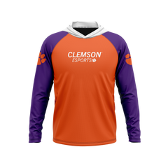 Clemson Esports | Phantom Series | Raglan Long Sleeve Hooded T-Shirt