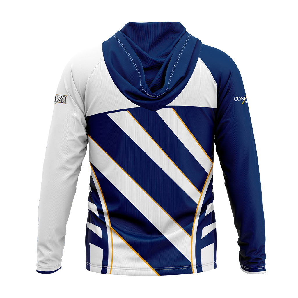 Concordia Omaha HS | Raglan Long Sleeve Hooded T-Shirt