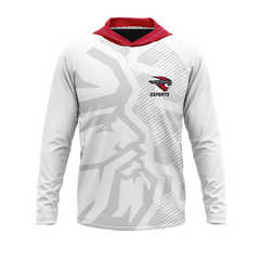 Western Colorado University | White | Raglan Long Sleeve Hooded T-Shirt
