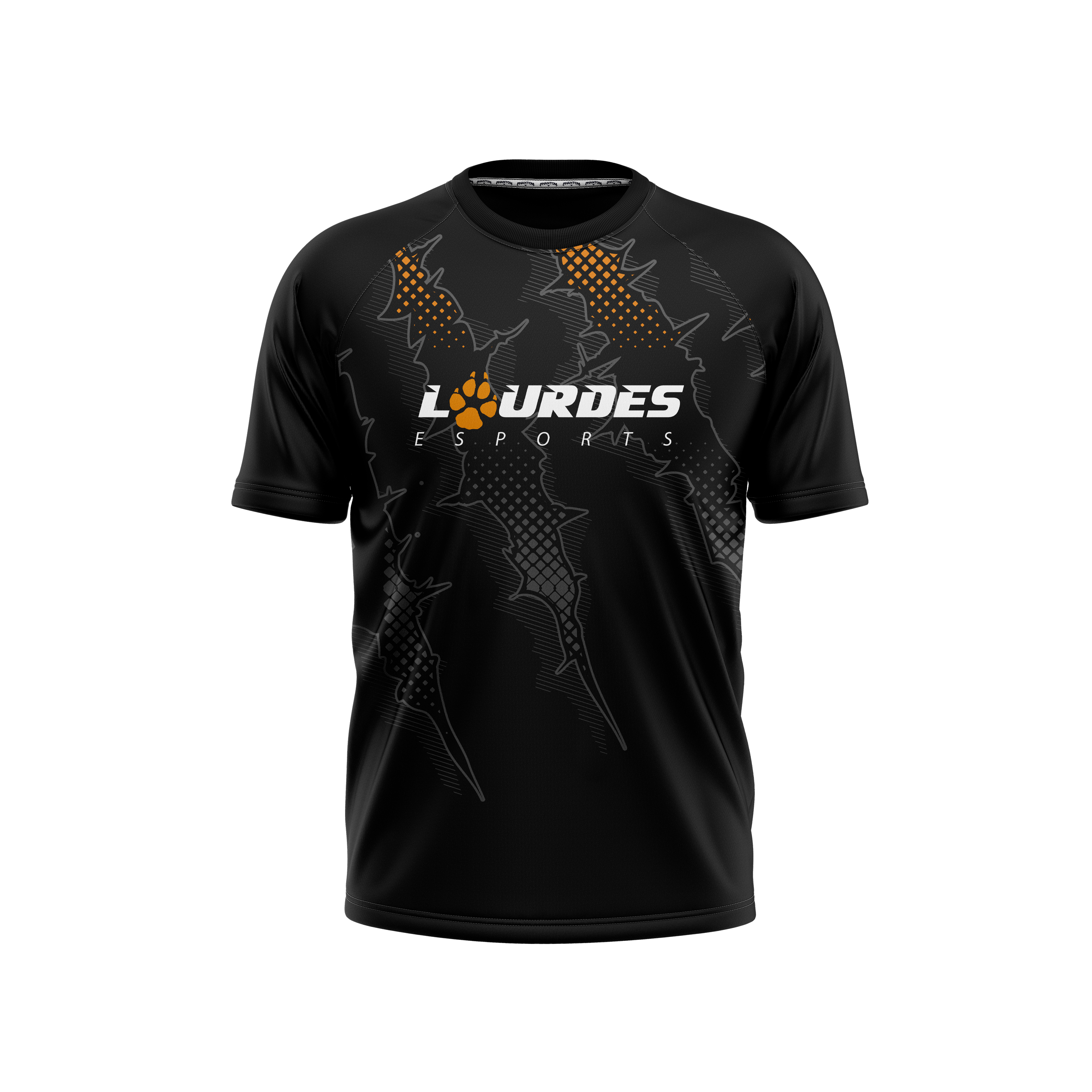 Lourdes University | Phantom Series | Raglan Short Sleeve T-Shirt