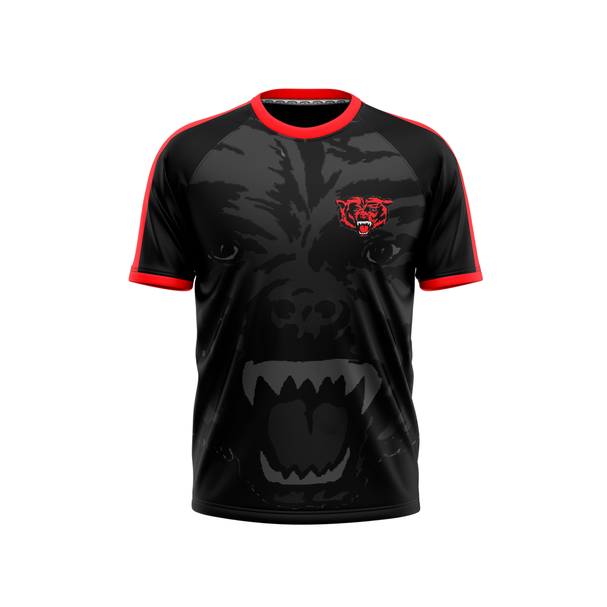 Northside HS | Phantom Series | Short Sleeve Raglan T-Shirt Black