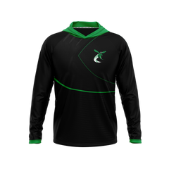 Eureka HS | Phantom Series | Raglan Long Sleeve Hooded T-Shirt