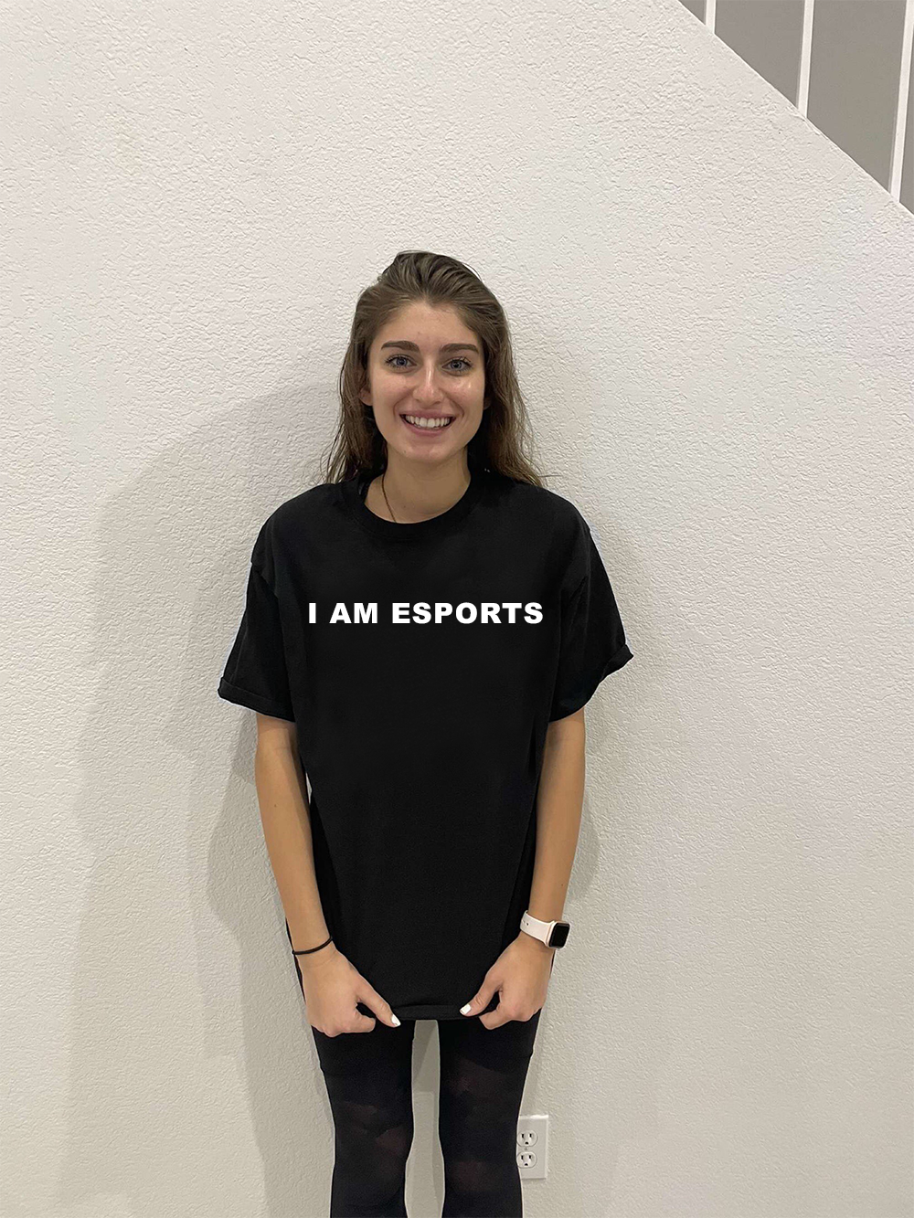 I AM ESPORTS" Black Women's T-Shirt [LIMITED]