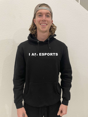 I AM ESPORTS" Black Unisex Hoodie [LIMITED]