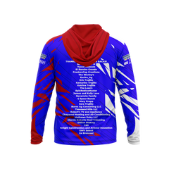 Floyd High School | Blue | Long Sleeve Hooded