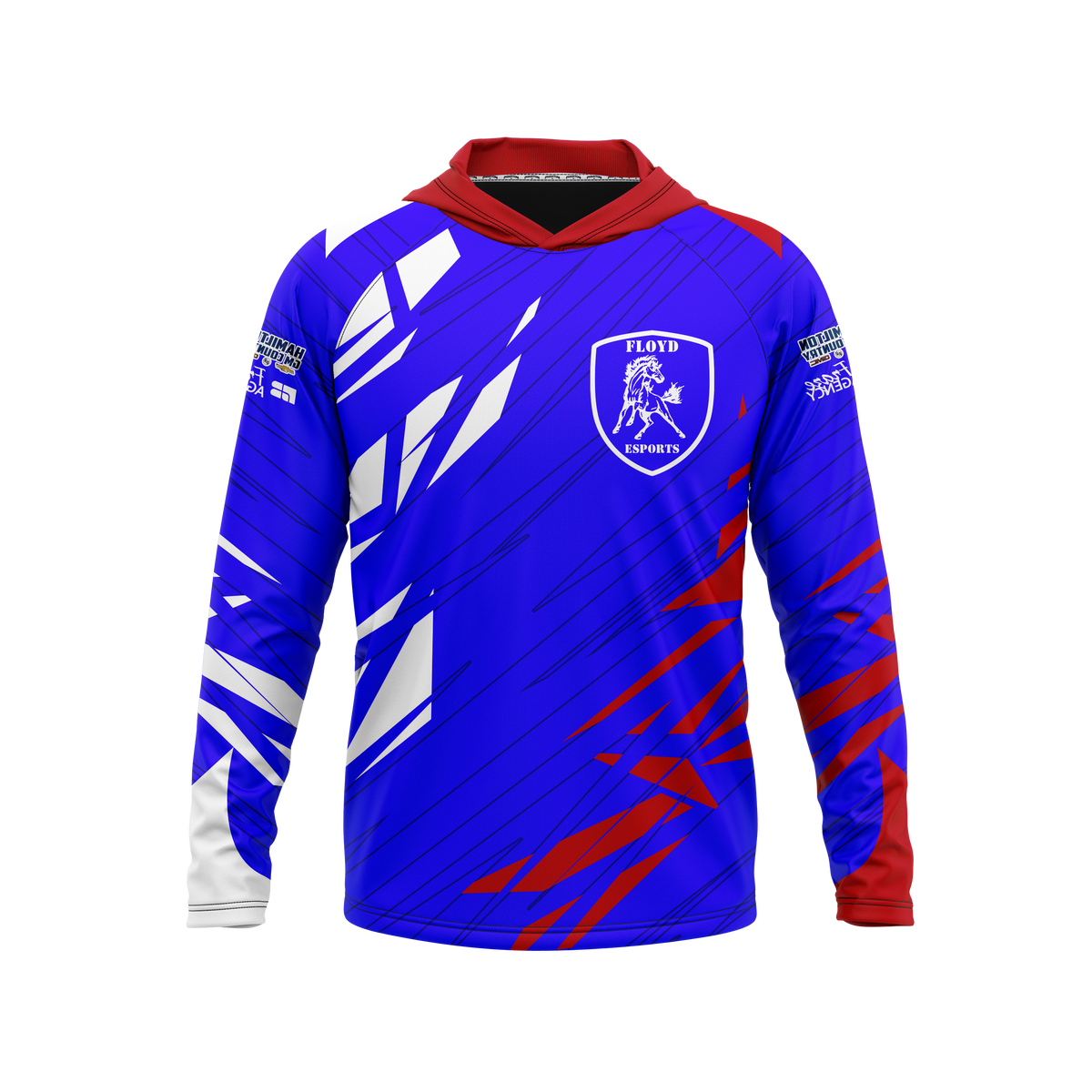Floyd High School | Blue | Long Sleeve Hooded