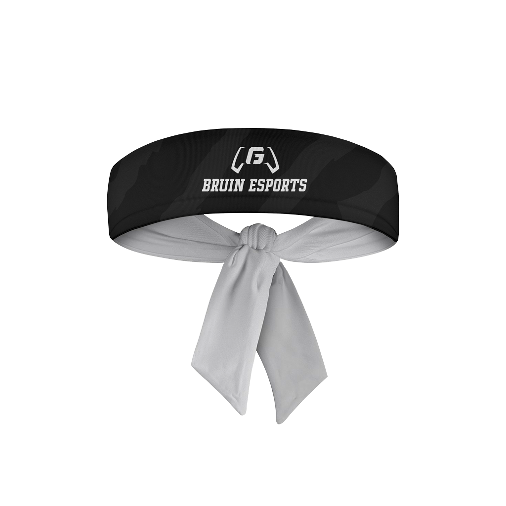 George Fox University | Phantom Series | Tied Headband Black
