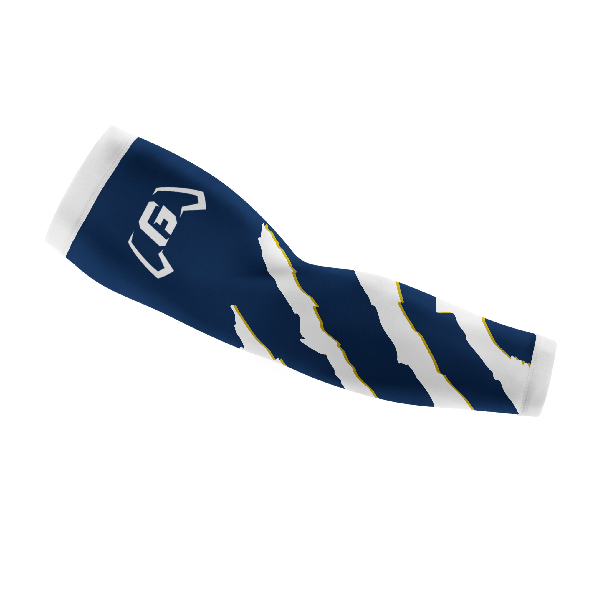 George Fox University | Sublimated | Compression Sleeve Blue