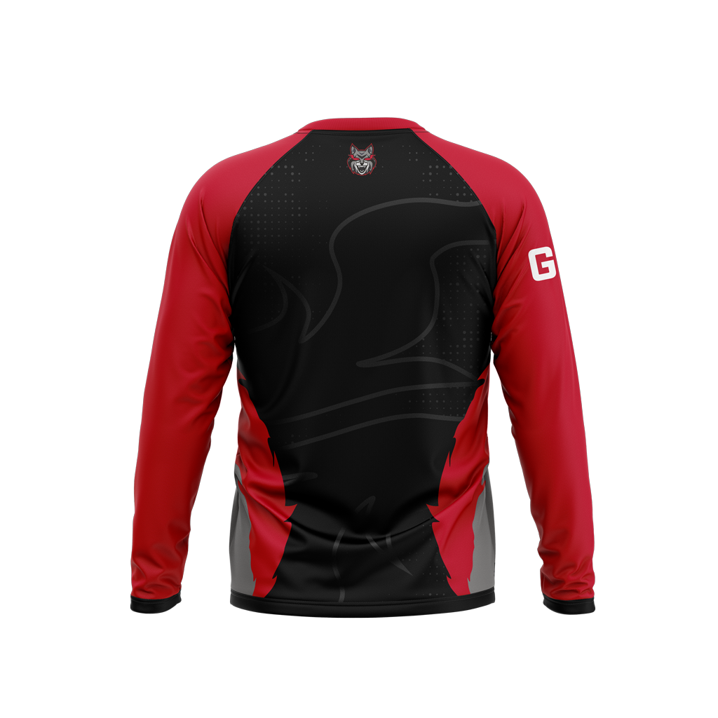 Grand Blanc High School | Raglan Long Sleeve T-Shirt