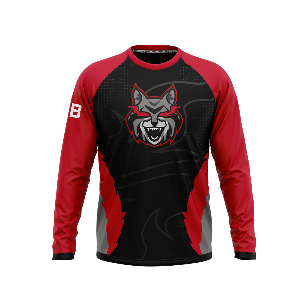 Grand Blanc High School | Raglan Long Sleeve T-Shirt