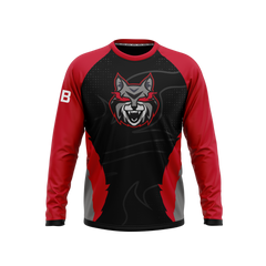 Grand Blanc High School | Raglan Long Sleeve T-Shirt