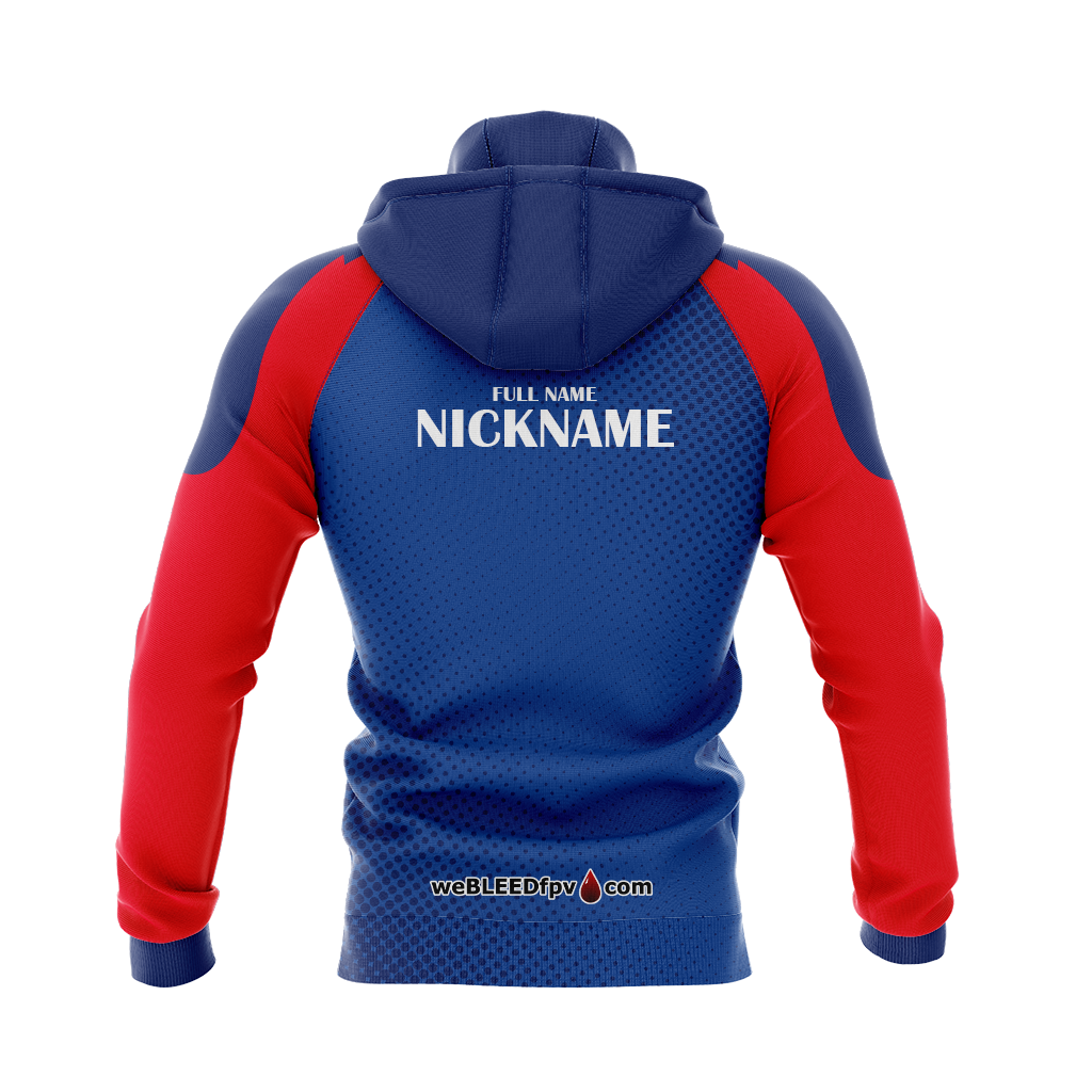 WeBleedFPV | Immortal Series | Red Hoodie [no names]