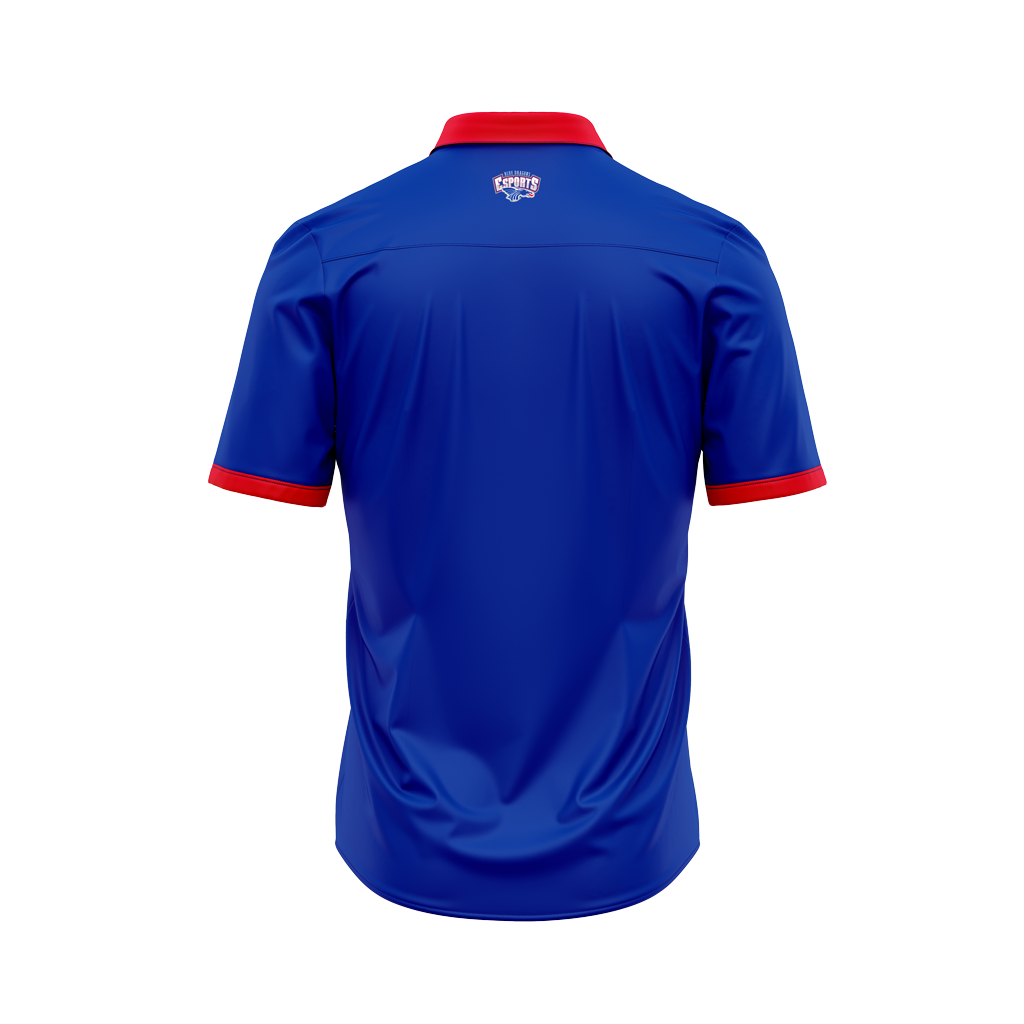 Hutchinson Esports  | Button Up Polo Alt
