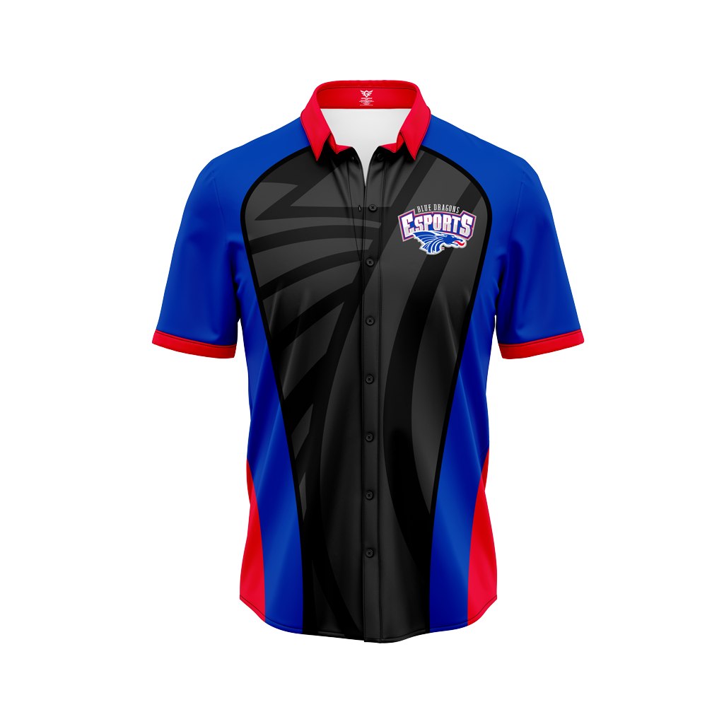Hutchinson Esports  | Button Up Polo