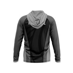 Hutchinson Esports | Long Sleeve Hooded T-Shirt Alt