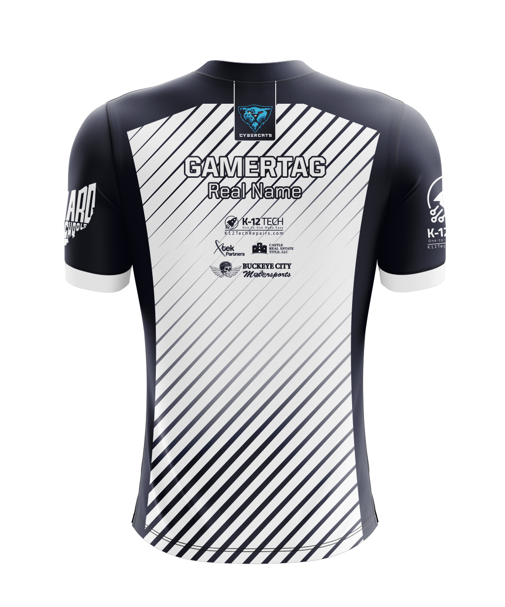 Hilliard Cybercats Away Jersey
