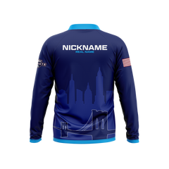 John Jay College of Criminal Justice |  Blue 2025 | Long Sleeve Jersey