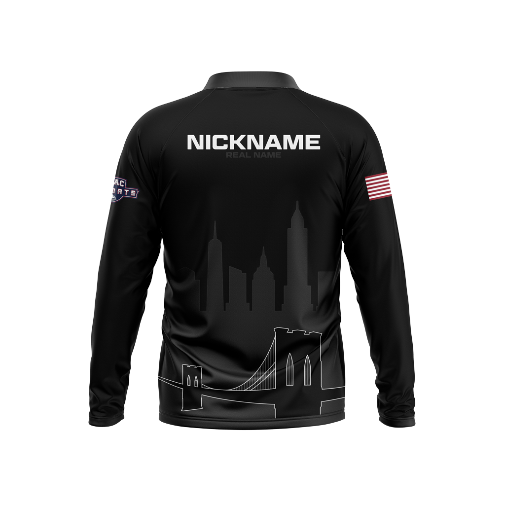 John Jay College of Criminal Justice | Black 2025 | Long Sleeve Jersey