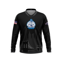 John Jay College of Criminal Justice | Black 2025 | Long Sleeve Jersey