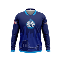 John Jay College of Criminal Justice |  Blue 2025 | Long Sleeve Jersey