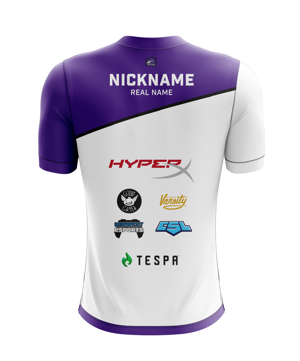 Esports Club at Kansas State University Away Jersey