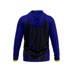 Kenneth R Olson Middle School | Raglan Long Sleeve Hooded T-Shirt