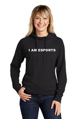 I AM ESPORTS" Black Women's Hoodie [LIMITED]
