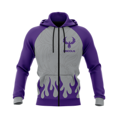 Lincoln HS | Full Zip Hoodie
