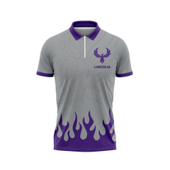 Lincoln HS | Quarter Zip Polo