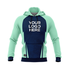 Mesh Pullover Hoodie