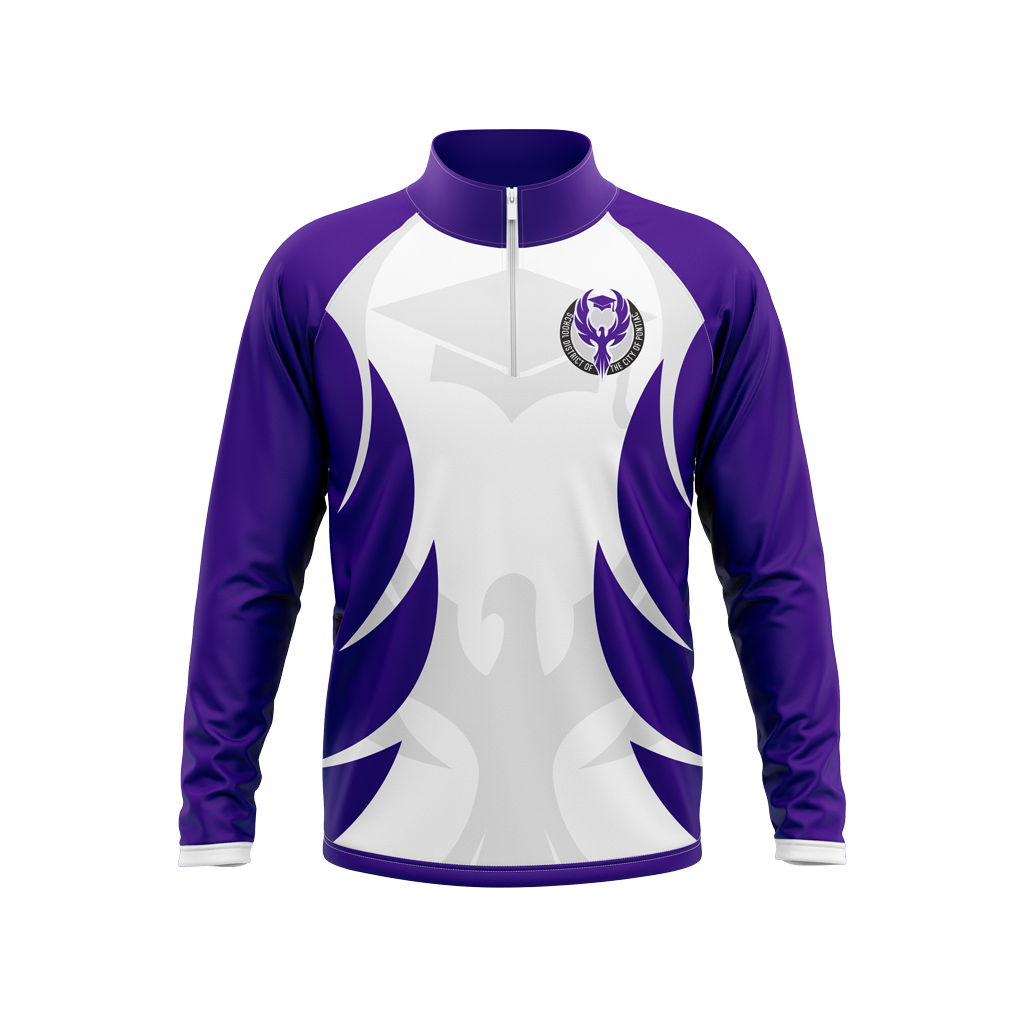 Pontiac HS Quarter Zip Pullover