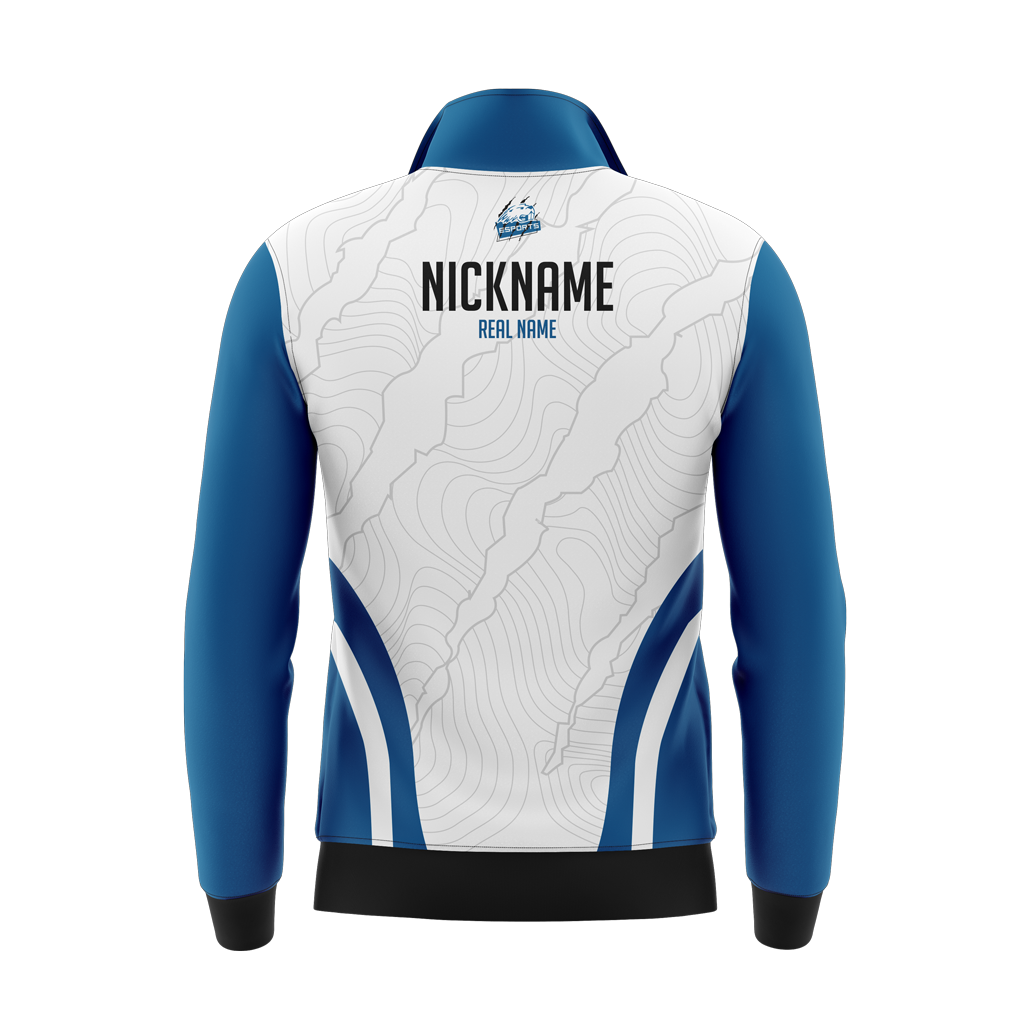 Pratt Community College | White Premium Water Resistant Full Zip Jacket