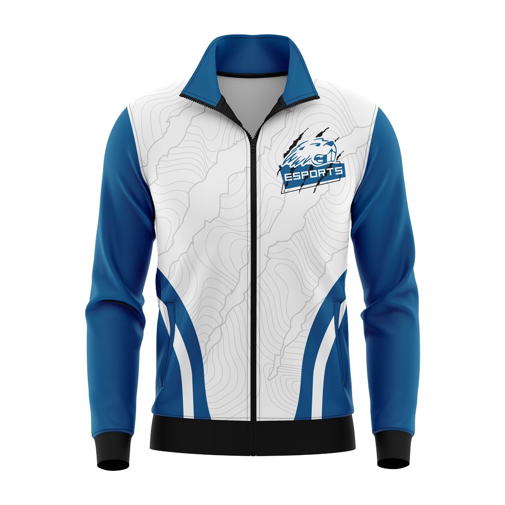 Pratt Community College | White Premium Water Resistant Full Zip Jacket