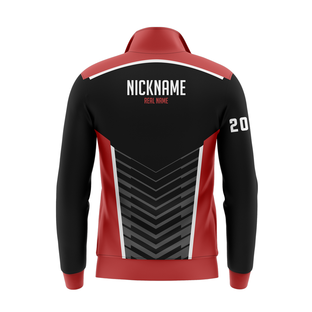 Rutgers University | Premium Full Zip Water Resistant Jacket Striped