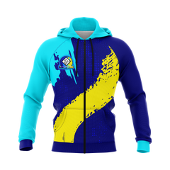 San Juan High School | Sublimated | Full Zip Hoodie