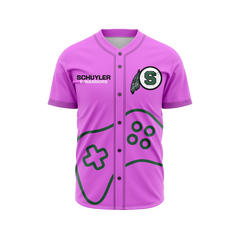 Schuyler Central High School | Baseball Jersey Pink