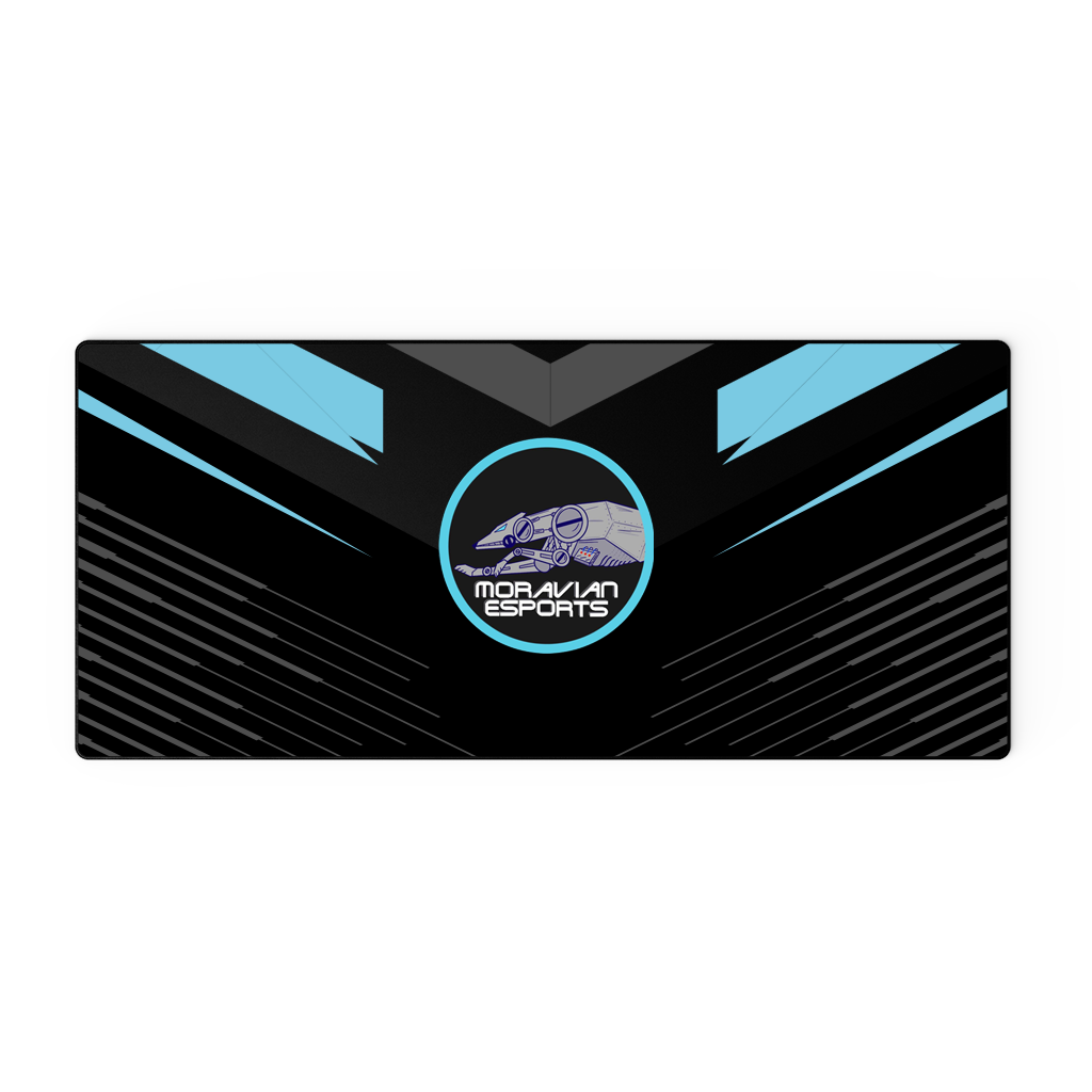 Moravian University | Immortal Series | Stitched Edge XL Mousepad