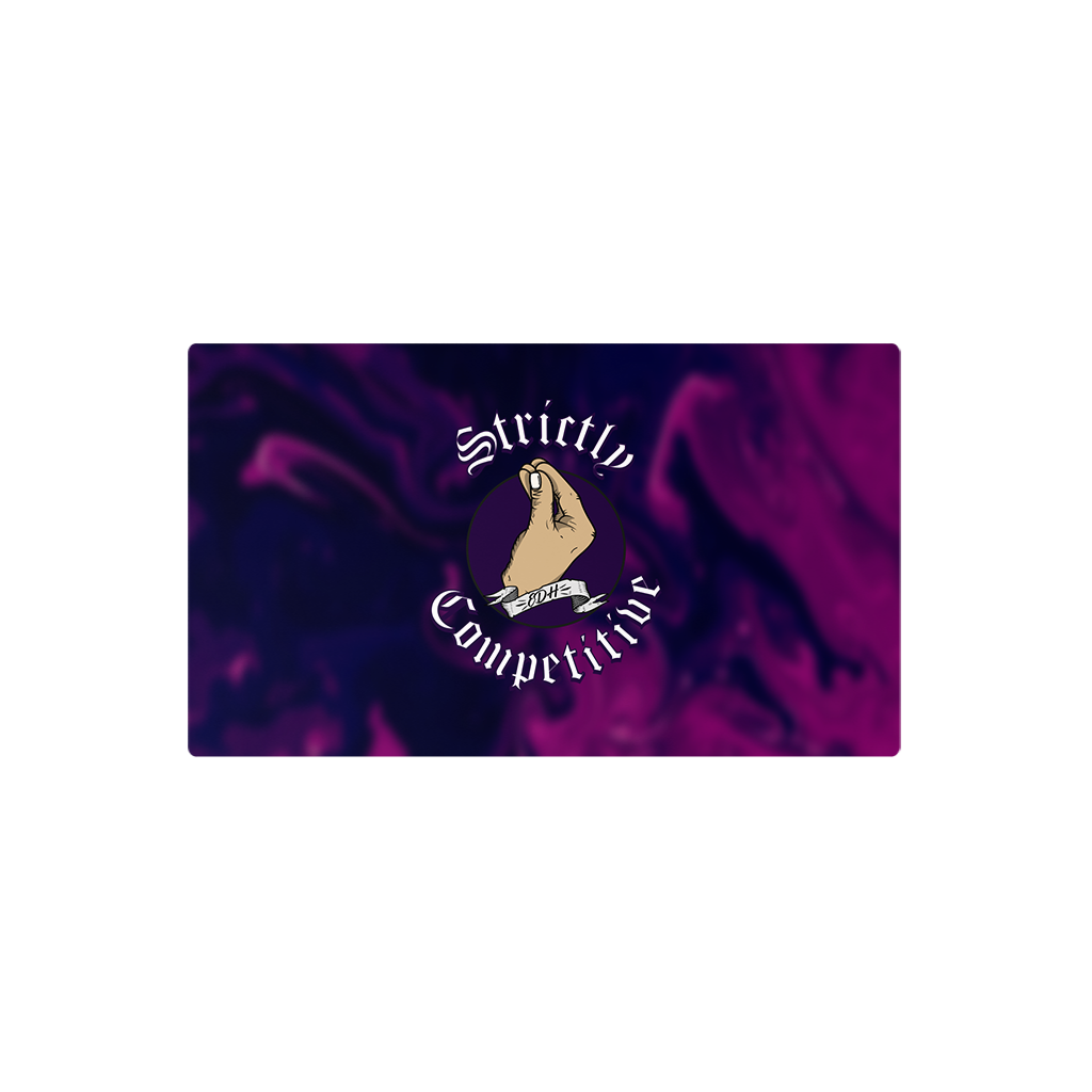 Strictly Competitive EDH | Stitched Edge Playmat