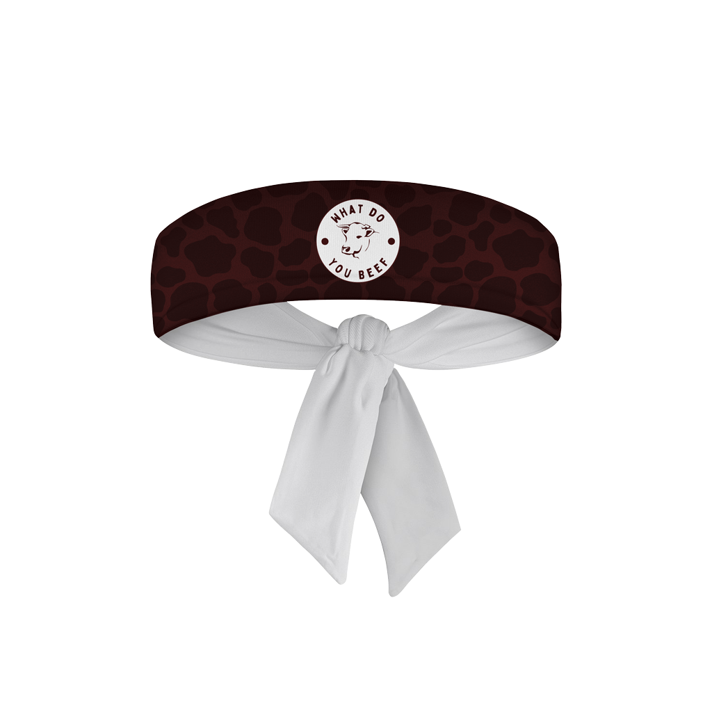 What Do You Beef | Phantom Series | Tied Headband