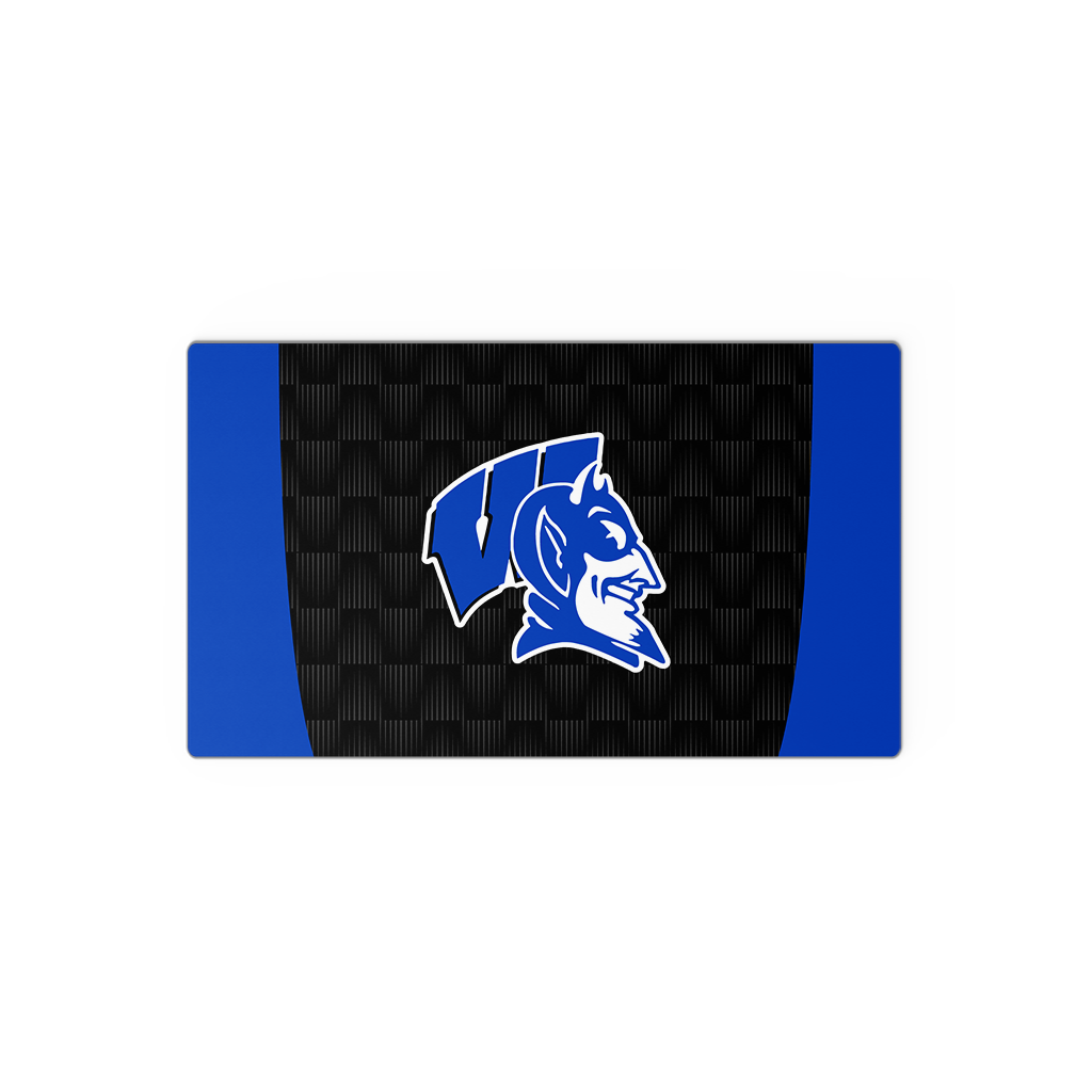 Wayne High School | Black Stitched Edge Mousepad 24x14