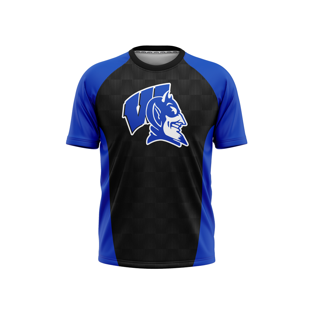 Wayne High School | Black Raglan T-Shirt