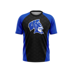 Wayne High School | Black Raglan T-Shirt