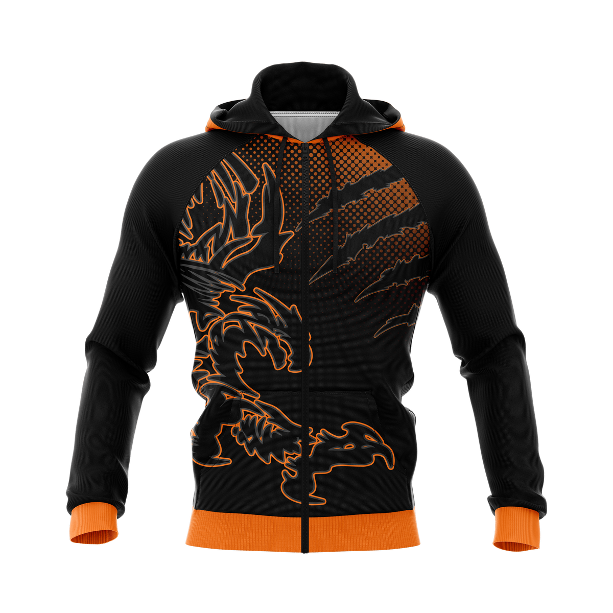 West Anchorage High School | Sublimated | Full Zip Hoodie