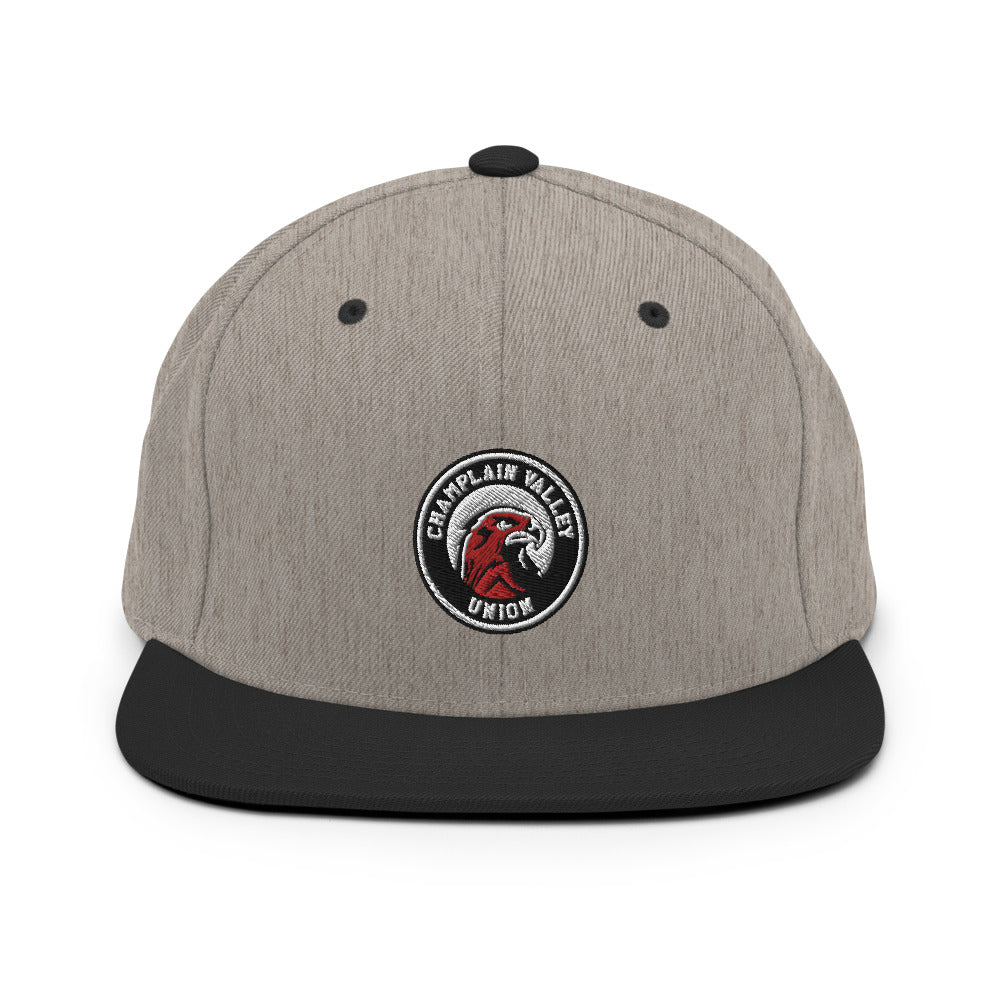 Champlain Valley Union | On Demand | Embroidered Snapback Hat