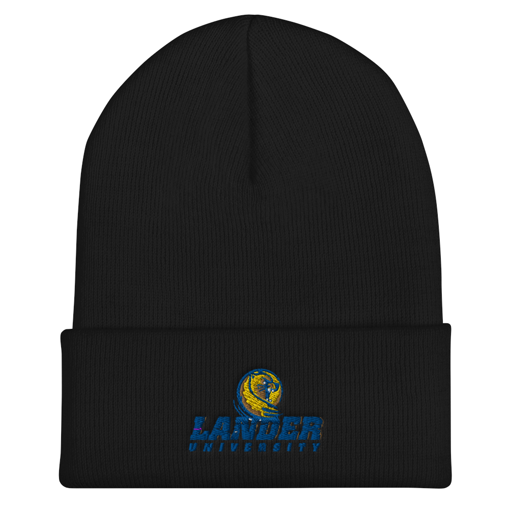 Lander University | Street Gear | Embroidered Cuffed Beanie