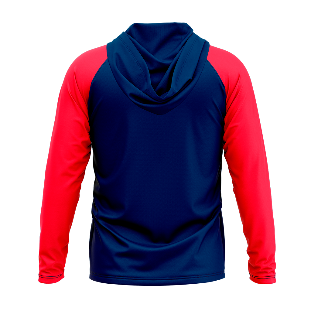 Central R3 | Phantom Series | Raglan Long Sleeve Hooded T-Shirt