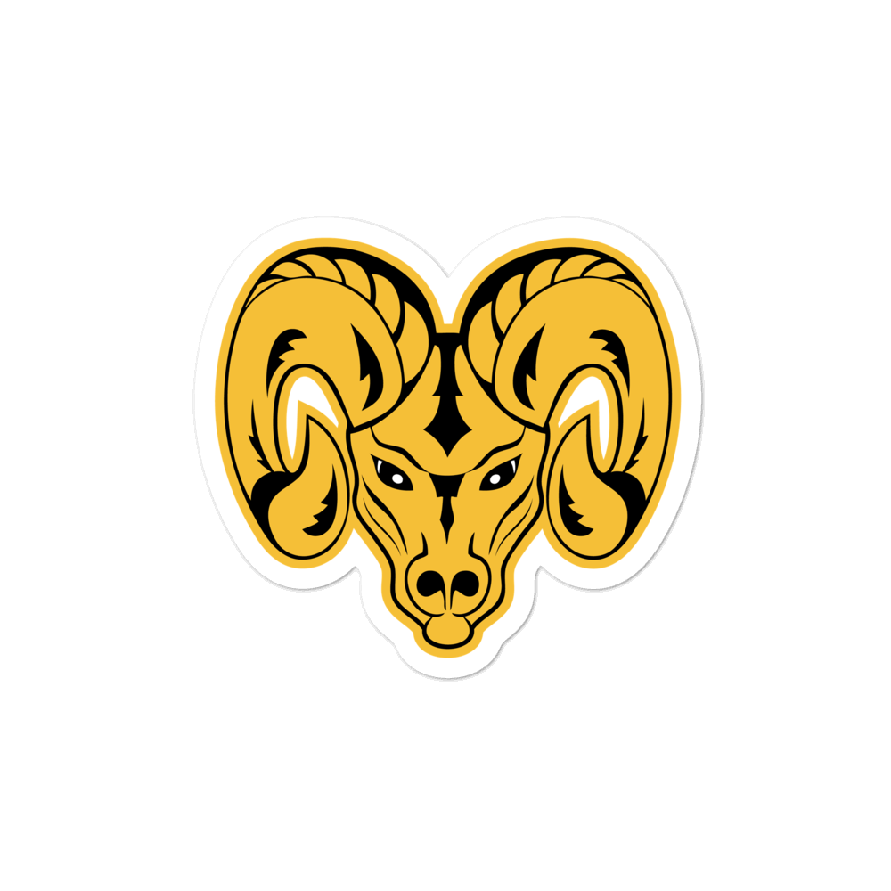 AITE Rams stickers